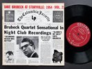 DAVE BRUBECK QUARTET At Storyville Vol. 2 LP COLUMBIA CL 6331 US '54 DG MONO 10
