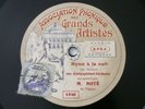 Jean Noté Gounod Hymne à la Nuit French 78RPM APGA