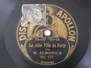 Paul Aumonier Bizet Diaz 78RPM French Apollon 10