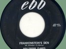 HOLLYWOOD FLAMES Frankenstein's Den / Strollin' on the Beach 45rpm Ebb 1958