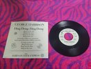 The Beatles George Harrison Promo Apple 45 record DING DONG, 1974 PS