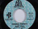 Northern Soul 45 JIMMY JONES Personal Property BELL promo HEAR