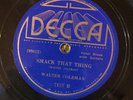 Decca 7157 Walter Coleman 2 guitars & JUG Jesse James piano B 1935 Blues 78 rpm