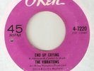 THE VIBRATIONS End Up Crying Aint Love That Way OKEH  NORTHERN SOUL USA 45