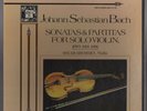 Orig BACH Sonatas & Partitas For Solo Violin 3xLP Box Set Oscar Shumsky Stereo