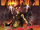 FIVE FINGER DEATH PUNCH Vinyl LP, Rob Halford Judas Priest Ivan Autograph SIGNED