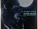 Oliver Nelson & Eric Dolphy - Straight Ahead LP - New Jazz Mono RVG VG+ Shrink