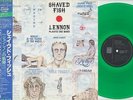 John Lennon - Shaved Fish EAS JAPAN GREEN VINYL LP with OBI and LYRIC SHEET