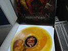 MARILYN MANSON ?unique  liquid yellow fetus filled oil inside Vinyl LP Dancing