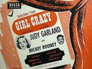 OST JUDY GARLAND LP MICKEY ROONEY - GIRL CRAZY - MUSIC OF GERSHWIN 1952 USA