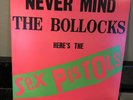 Sex Pistols Never Mind The Bollocks 1977 Punk Rock LP With Sticker 1st Press