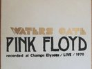 PINK FLOYD WATERS GATE  1970 CHAMPS ELYSEES LIVE ORIG LP