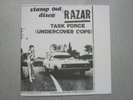Razar - Task Force/ Stamp Out Disco - Rare US RE Picture Sleeve 45 2012