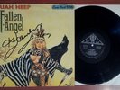 URIAH HEEP  - Fallen Angel with Autograph by KEN HENSLEY SIGNED /Vinyl /LP