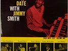 JIMMY SMITH: A Date With US Blue Note 1547 Jazz EAR RVG Hank Mobley LP
