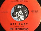 EXPLOSIONS Chicano R&B Soul 45 Burton #101 Gee Baby b/w Try Again