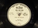 78 RPM -- John Lee Hooker (as Booker), De Luxe 6046 DJ copy, E+ Blues