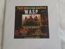 W,A,S,P THE TORTURE NEVER STOPS LP TEST PRESSING NEW WASP