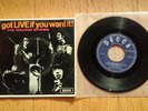 THE ROLLING STONES GOT LIVE IF YOU WANT IT  EP  PORTUGAL DECCA EXCELENT