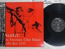 RUSS FREEMAN AND CHET BAKER QUARTET PACIFIC JAZZ PJ-1232 Japan OBI MONO VINYL LP