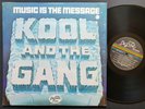 KOOL & THE GANG Music Is The Message LP DE-LITE RECORDS DEP-2011 US 1972 Clean