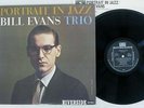 BILL EVANS PORTRAIT IN JAZZ RIVERSIDE VIJ-101 Japan VINYL LP
