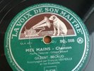 78 RPM GILBERT BECAUD - Donne Moi - mes Mains - LA VOIX DE SON MAITRE SG 568