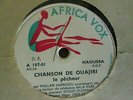 78 TOURS RPM MALAM HAMISSOU Le pecheur  AFRICA VOX 107-01 NIGER 1951 AFRIQUE