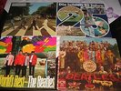 4 x LP: Beatles - Sgt. Pepper / The World's best / Abbey Road / D.l.25 Jahre 1,-
