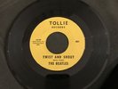 The Beatles - Twist and Shout /There's A Place 45 RPM Tollie Records Block Print