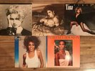5 Vinyl Record Album Lot: Whitney Houston, Madonna & Tina Turner: Like A Virgin