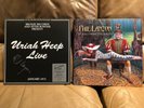 URIAH HEEP LIVE - DOUBLE SPLATTER LP RSD + PHIL LANZON DEBUT ALBUM - BOTH SIGNED