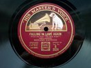 CLASSIC MARLENE DIETRICH 78 RPM FALLING IN LOVE AGAIN (BLUE ANGEL)1930 HMV B3524