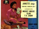 Annette –“How Will I Know My Love” RARE 6”-78 RPM - Disneyland 758 w/ Pic Sleeve