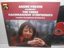 SLS 5225 ASD 4048/49/50 Rachmaninov The Three Symphonies London Sym Orc Previn