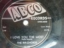 RIP CHORDS doo-wop 78 I LOVE YOU THE MOST on strong VG ABCO b/w Let's Do... TB16