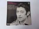 VINYL 45 TOURS GAINSBOURG INITIALS BB BLACK AND WHITE FORD MUSTANG BLOODY JACK