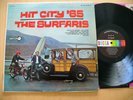 THE SURFARIS- HIT CITY '65 RARE 1965 ORIGINAL DECCA STEREO SURF HOT ROD VINYL LP