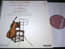 MAURICE GENDRON SCHUBERT ARPEGGIONE FRANCAIX LP PHILIPS 802 805 LY AUDIOPHILE