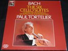 BACH - SIX CELLO SUITES  1983 HMV EMI SLS 1077723 3-LP BOX SET TORTELIER DMM NM