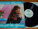 Kimmie Rhodes - Angels Get The Blues - 1989 UK Heartland Vinyl LP