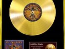 In Flames Clayman CD Gold Disc LP Vinyl Award Display