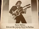 Steve Miller Band ?Live At The Cotton Bowl In Dallas July 21, 1978 Rare Vinyl LP