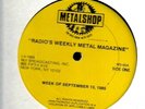 METALSHOP #85 9/13 1985 Heavy Metal Radio Show LP W/Que Sheets KISS CRUE DIO +