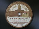 Frieda Hempel Hermann Jadlowker Carmen Single Side Odeon 10