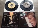 David Bowie - (Lot3) 2 Original RCA US Promo Singles 1984/TVC15/White Light/Heat