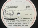 LOS PRISIONEROS - Pateando Piedras - RARE GUATEMALA RADIO PROMO LP