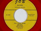 Blues 45 - Eddie Boyd - Five Long Years - JOB - mp3 - red wax
