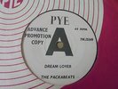The Packabeats - Dream Lover 1963 UK 45 PYE DEMO RGM/JOE MEEK