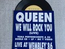 Queen - We Will Rock You (Live) - 7” Vinyl Single - (Spain) - 1992 - Rare